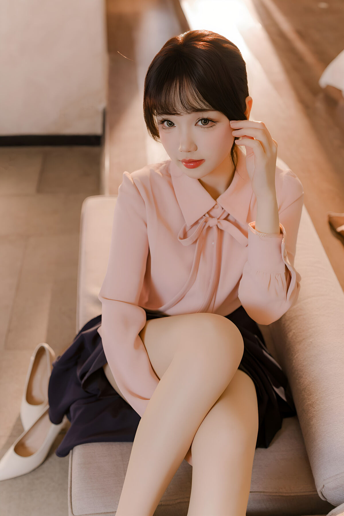 Coser@雪晴Astra - 肉丝通勤OL (72P - 1V) Coser@雪晴Astra - 肉丝通勤OL (72P - 1V)