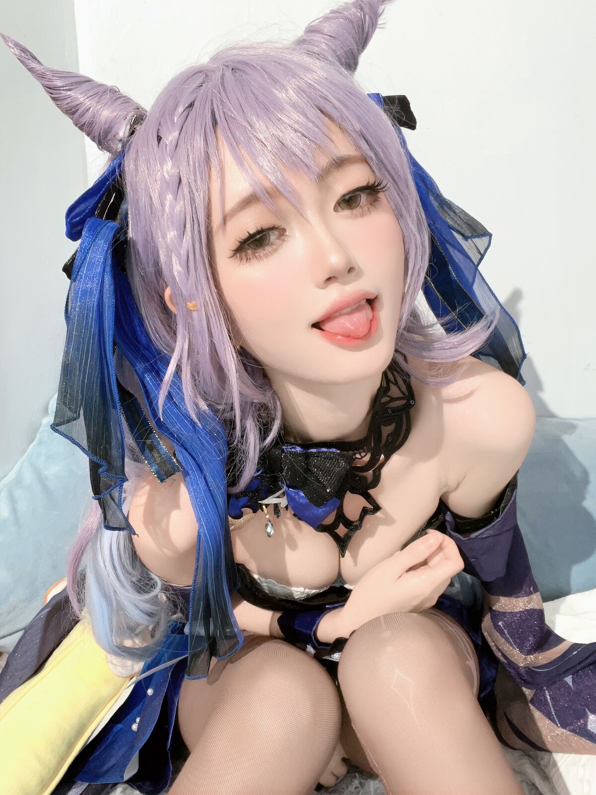 Coser@趴趴捣蛋陌 - 刻晴 832 Coser@趴趴捣蛋陌 - 刻晴 832