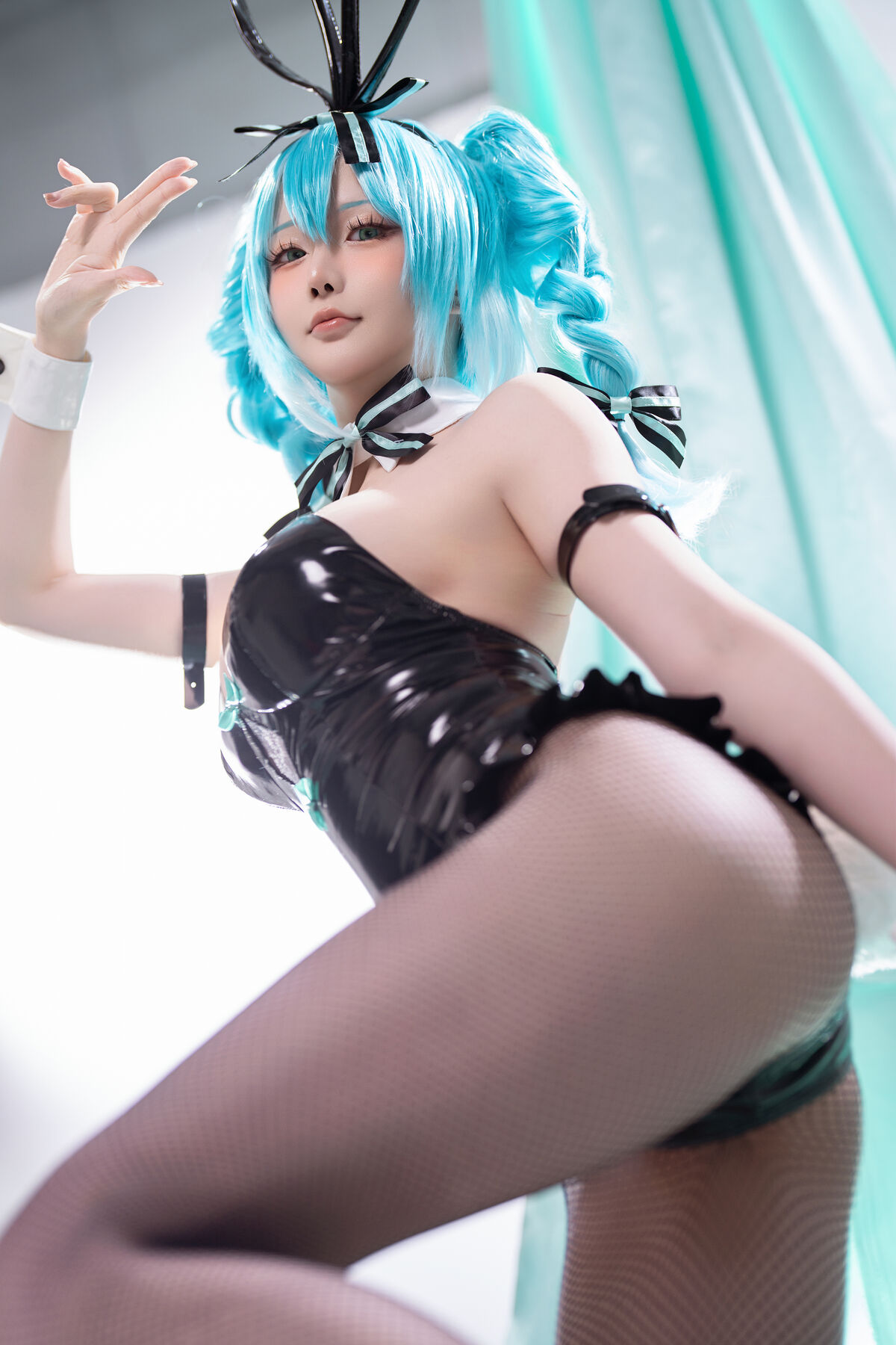 Coser@ Hoshilily - Hatsune Miku Bunny Girl (45P - 1V) Coser@ Hoshilily - Hatsune Miku Bunny Girl (45P - 1V)