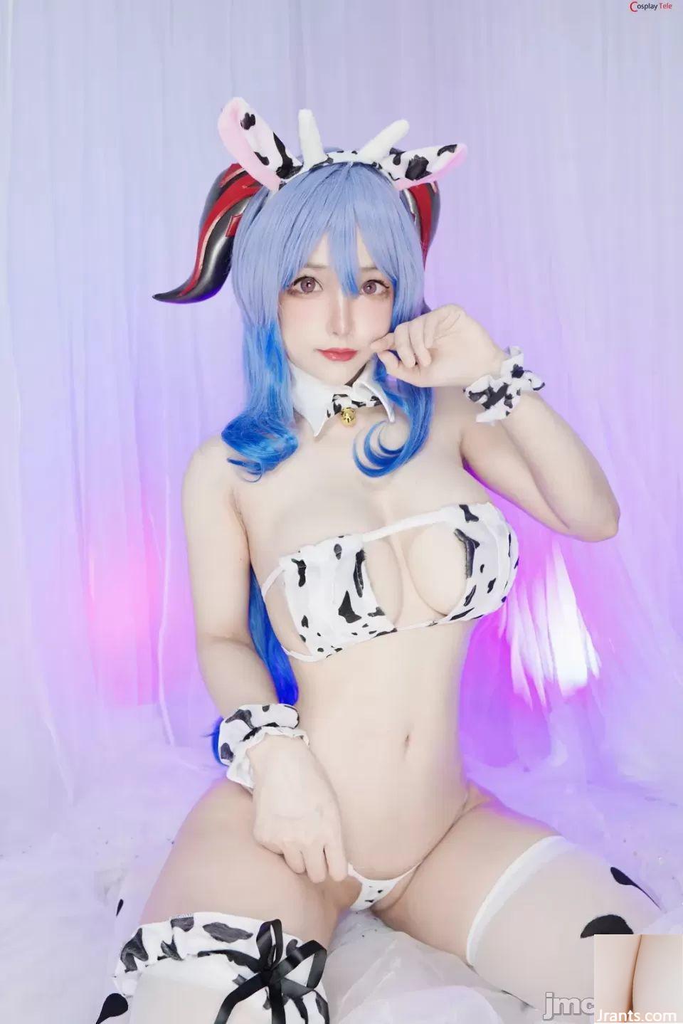 Neko-chan cosplay Ganyu Cow – Genshin Impact (21P) Neko-chan cosplay Ganyu Cow – Genshin Impact (21P)