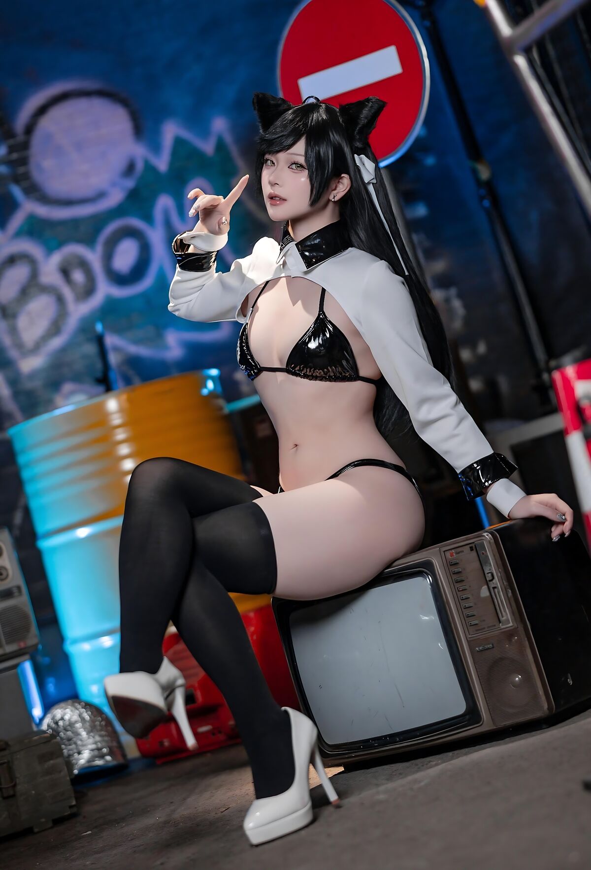 Coser@ Fish - Azur Route Atago Racing Suit Part02 (58P) Coser@ Fish - Azur Route Atago Racing Suit Part02 (58P)