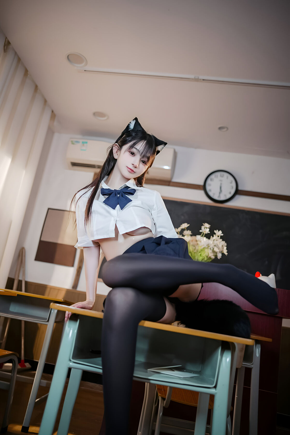 Coser@桜井宁宁 - Jk猫耳 Part03 (50P) Coser@桜井宁宁 - Jk猫耳 Part03 (50P)
