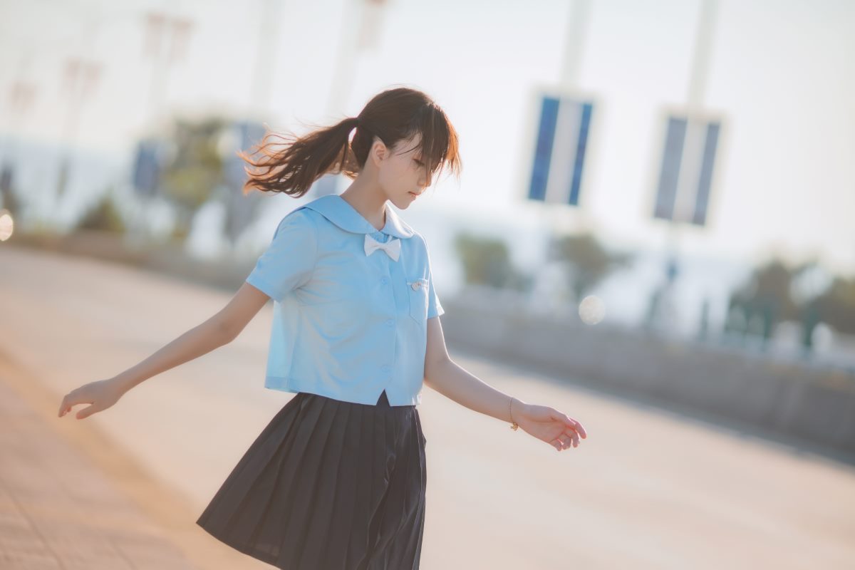 Coser@ Sakura Momo Qiu Vol.117 蔚蓝 Coser@ Sakura Momo Qiu Vol.117 蔚蓝