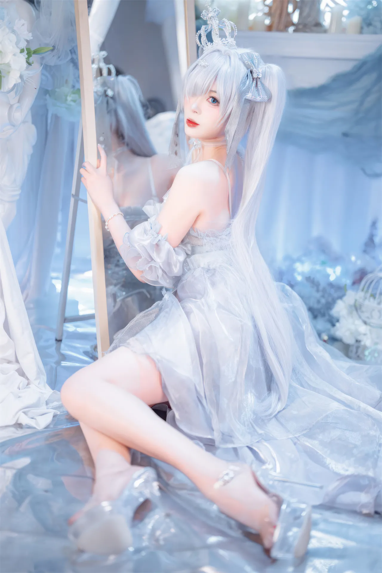 Senior Xuan Xiao (Hex Tech Cake) - Cinderella Crystal Princess (NIKKE) Senior Xuan Xiao (Hex Tech Cake) - Cinderella Crystal Princess (NIKKE)