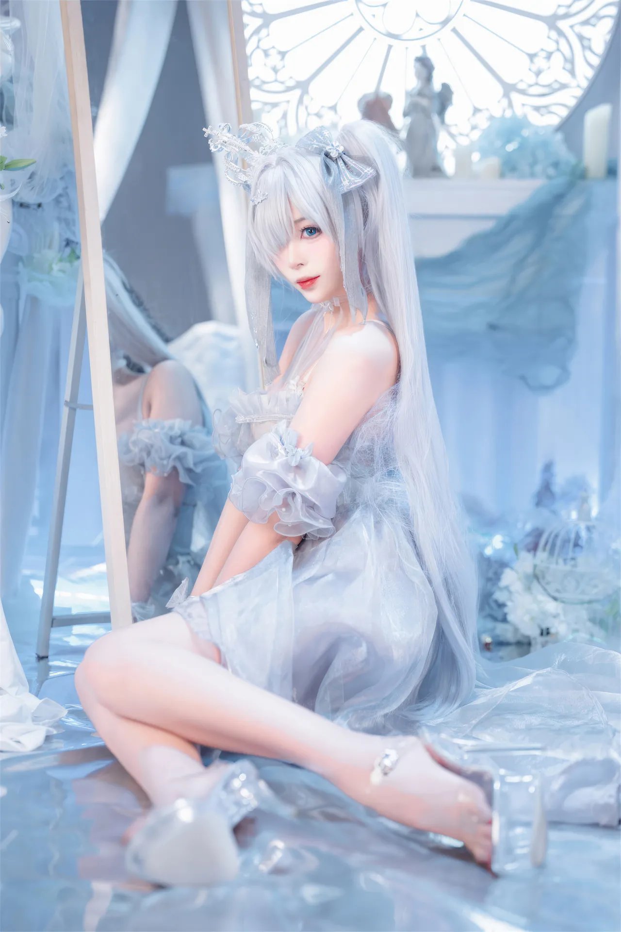 Senior Xuan Xiao (Hex Tech Cake) - Cinderella Crystal Princess (NIKKE) Senior Xuan Xiao (Hex Tech Cake) - Cinderella Crystal Princess (NIKKE)