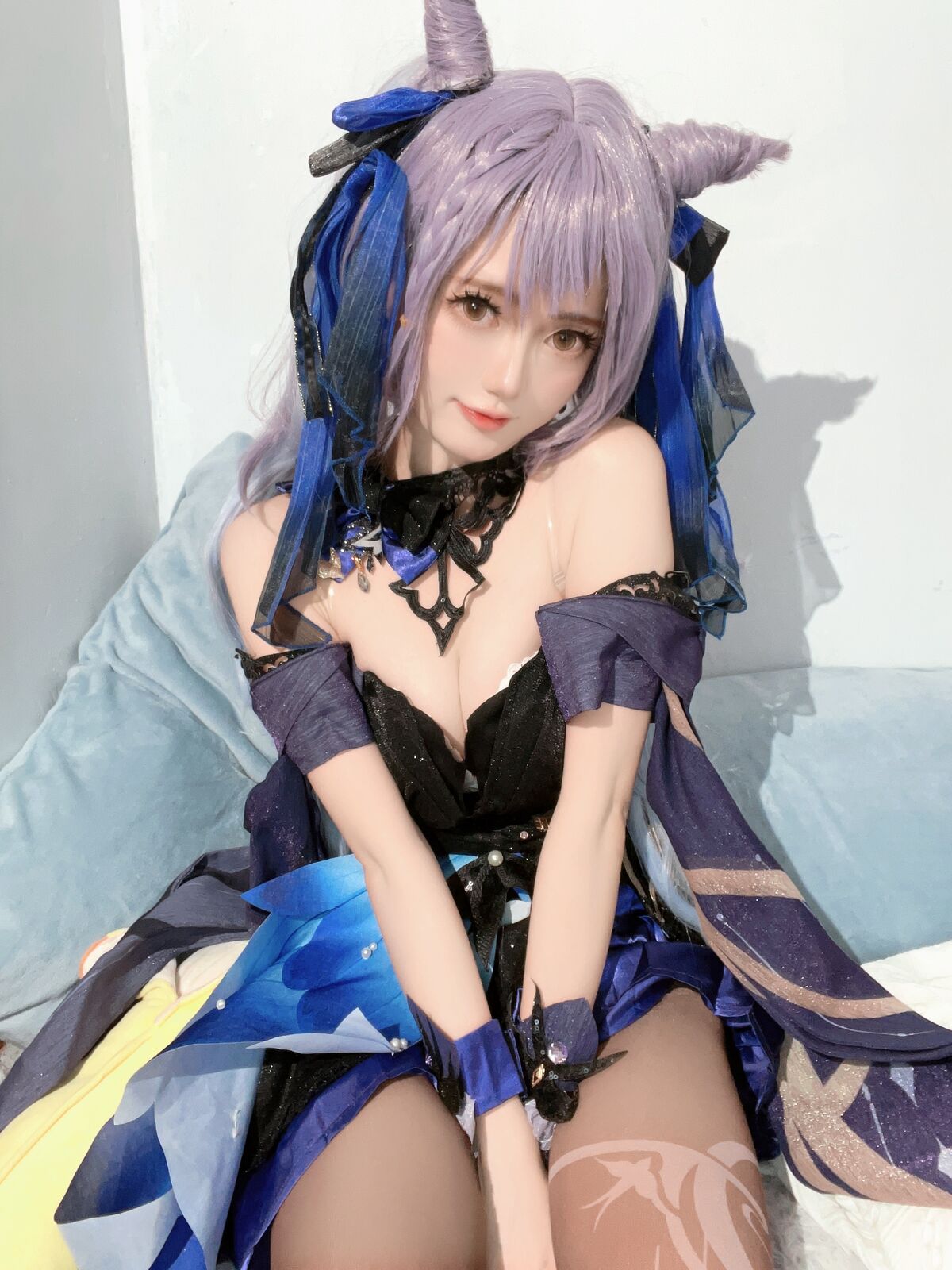 Coser@趴趴捣蛋陌 - 刻晴 832 Coser@趴趴捣蛋陌 - 刻晴 832
