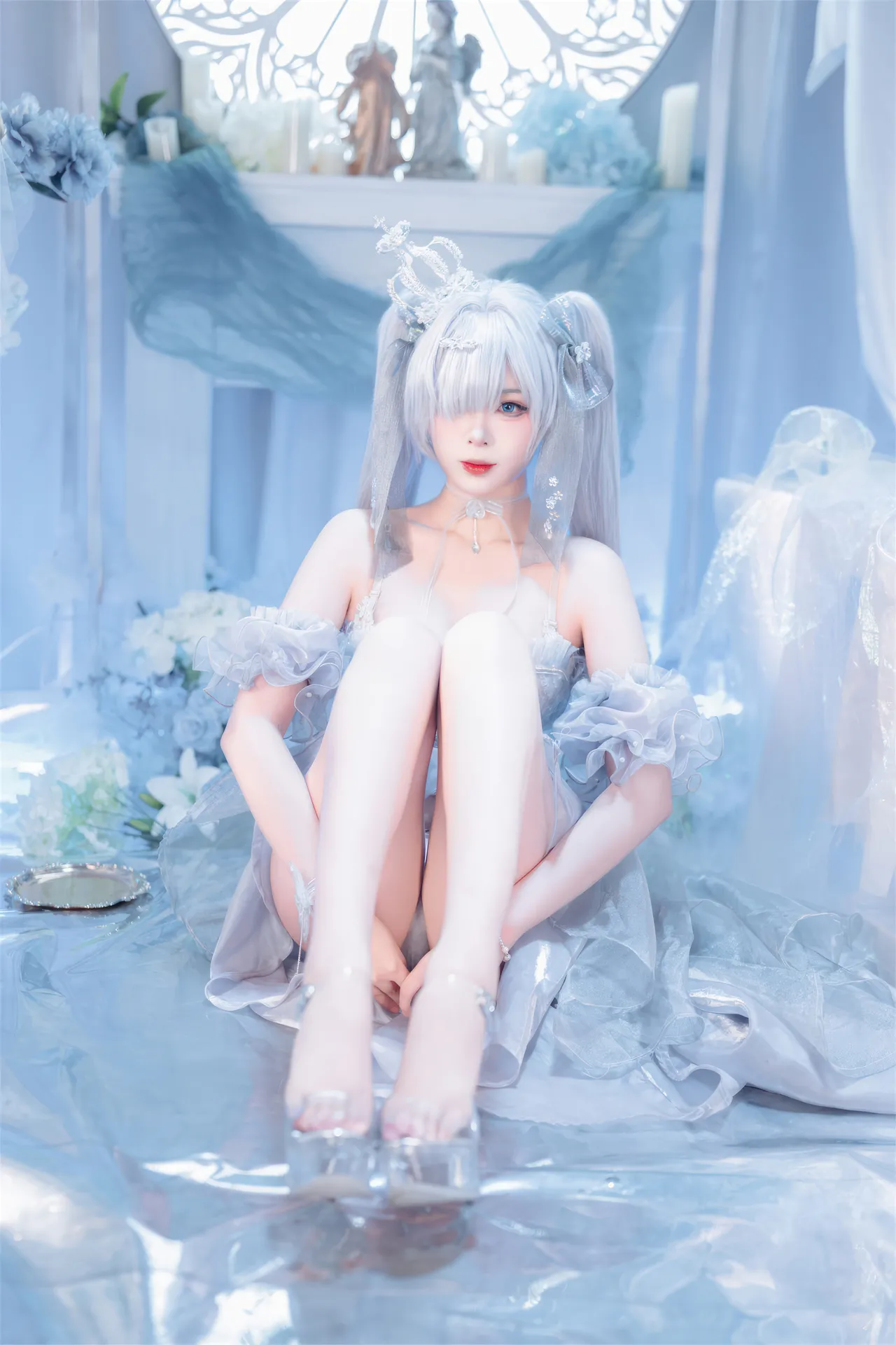 Senior Xuan Xiao (Hex Tech Cake) - Cinderella Crystal Princess (NIKKE) Senior Xuan Xiao (Hex Tech Cake) - Cinderella Crystal Princess (NIKKE)