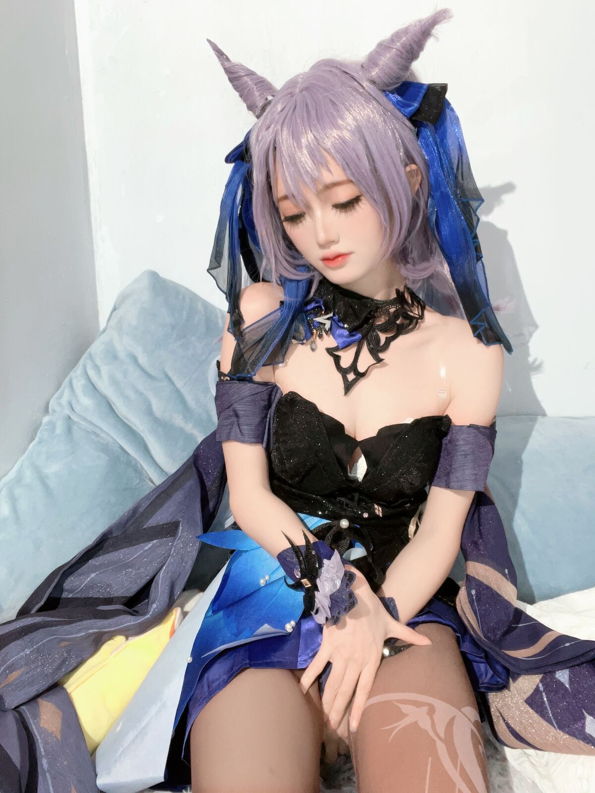 Coser@趴趴捣蛋陌 - 刻晴 832 Coser@趴趴捣蛋陌 - 刻晴 832