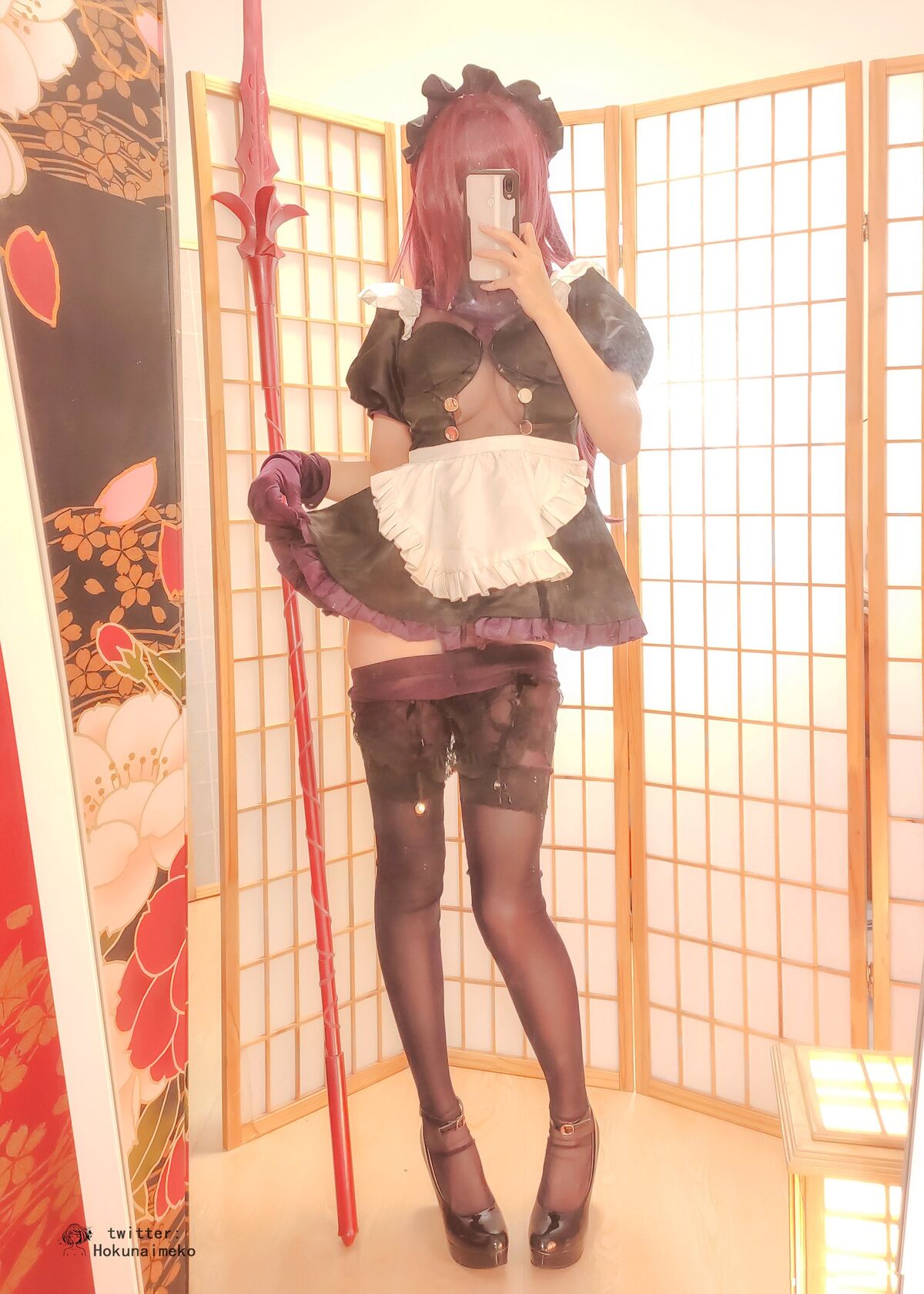 Coser@Hokunaimeko Meko Kitano - 斯卡哈 Part2 Coser@Hokunaimeko Meko Kitano - 斯卡哈 Part2