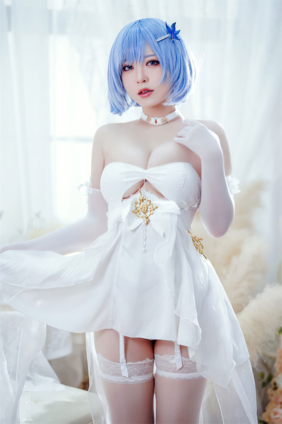 Coser@ Half and a Half - Azur Route Chabaev Melody of the White Cavalry Dress (64P - 2V) Coser@ Half and a Half - Azur Route Chabaev Melody of the White Cavalry Dress (64P - 2V)