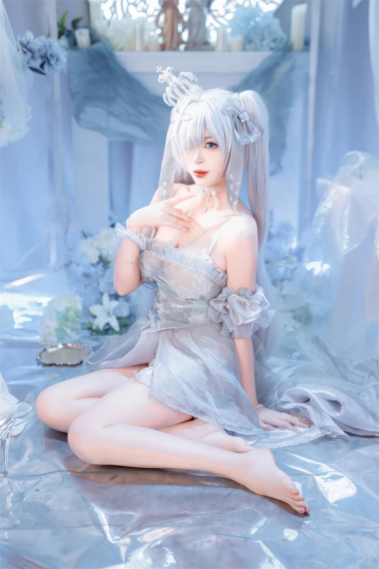 Senior Xuan Xiao (Hex Tech Cake) - Cinderella Crystal Princess (NIKKE) Senior Xuan Xiao (Hex Tech Cake) - Cinderella Crystal Princess (NIKKE)