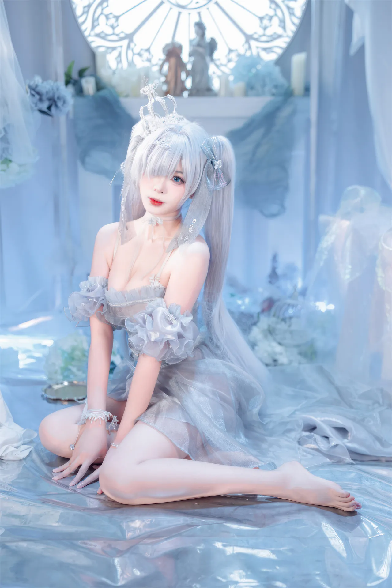 Senior Xuan Xiao (Hex Tech Cake) - Cinderella Crystal Princess (NIKKE) Senior Xuan Xiao (Hex Tech Cake) - Cinderella Crystal Princess (NIKKE)