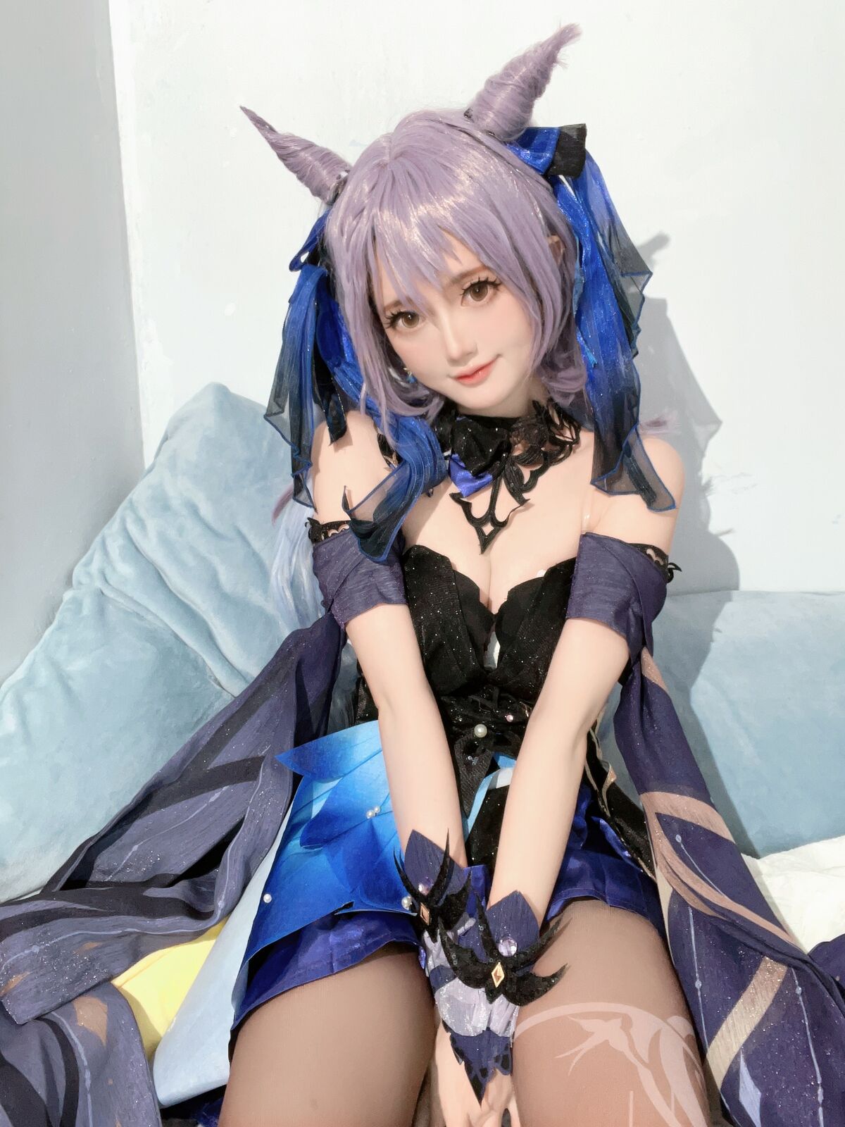 Coser@趴趴捣蛋陌 - 刻晴 832 Coser@趴趴捣蛋陌 - 刻晴 832