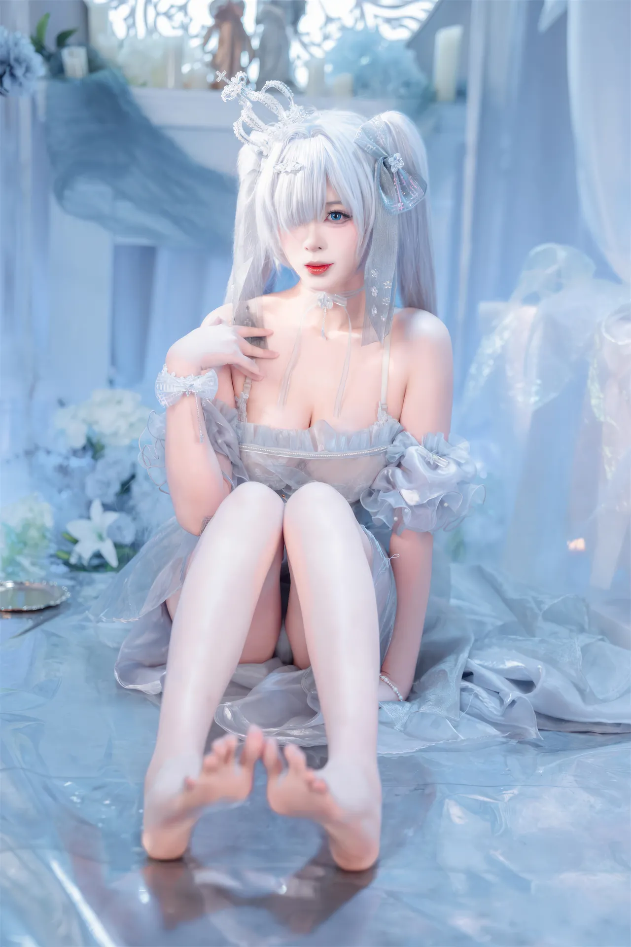 Senior Xuan Xiao (Hex Tech Cake) - Cinderella Crystal Princess (NIKKE) Senior Xuan Xiao (Hex Tech Cake) - Cinderella Crystal Princess (NIKKE)