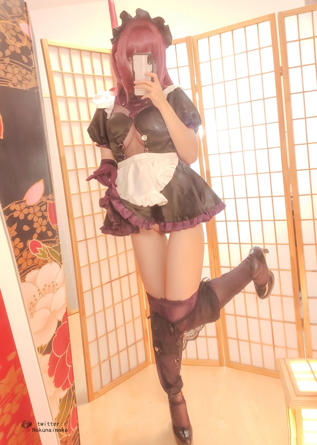 Coser@Hokunaimeko Meko Kitano - 斯卡哈 Part2 Coser@Hokunaimeko Meko Kitano - 斯卡哈 Part2