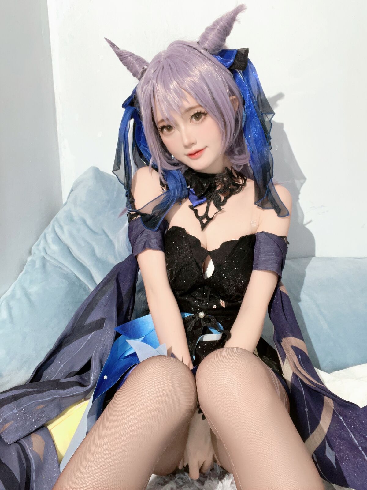 Coser@趴趴捣蛋陌 - 刻晴 832 Coser@趴趴捣蛋陌 - 刻晴 832