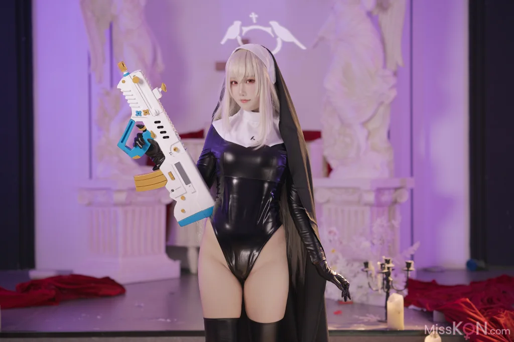 Coser@lunananya: Azur Archive Sakurako Utazumi (71 photos) Coser@lunananya: Azur Archive Sakurako Utazumi (71 photos)