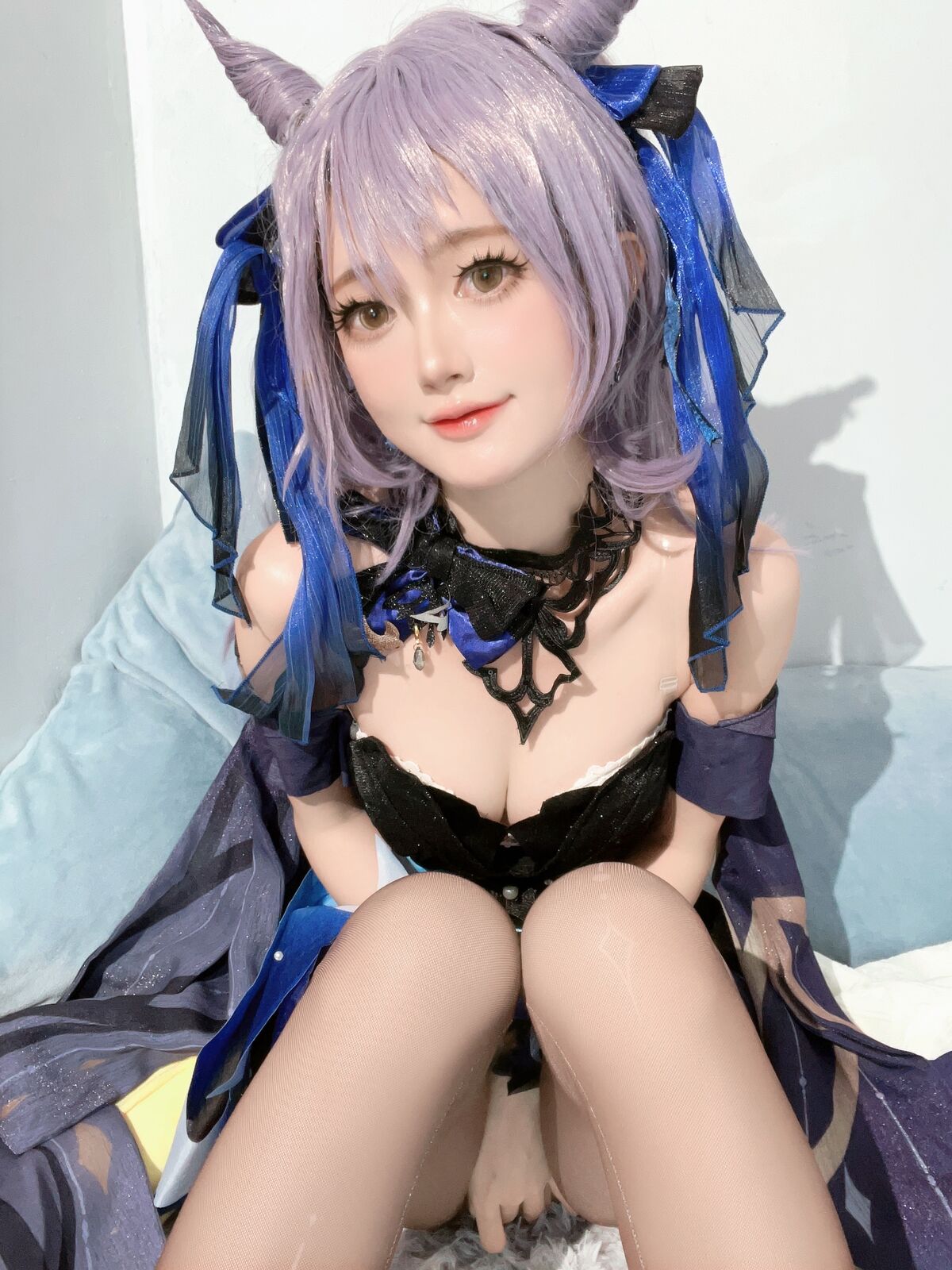 Coser@趴趴捣蛋陌 - 刻晴 832 Coser@趴趴捣蛋陌 - 刻晴 832