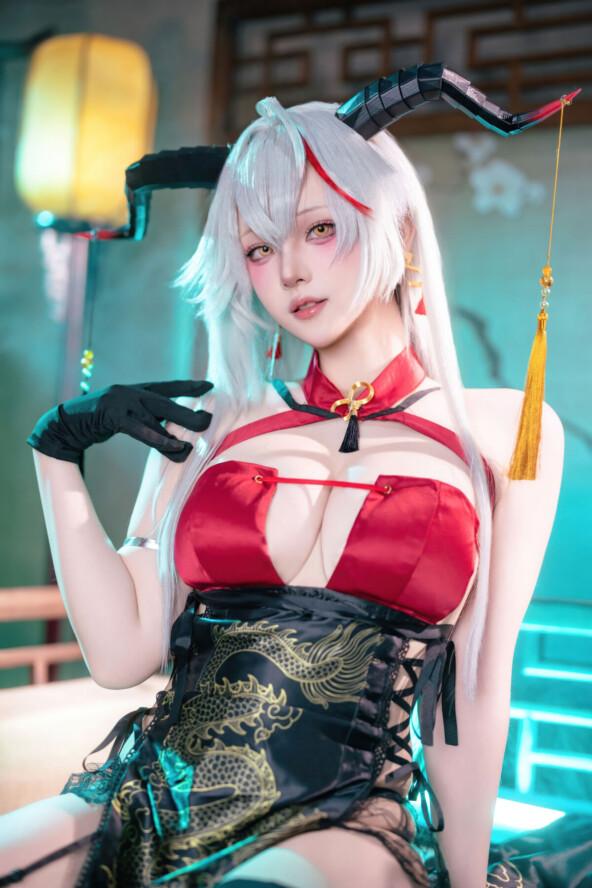 Coser@ Fish - Azur Route Egil Cheongsam (50P) 4 Coser@ Fish - Azur Route Egil Cheongsam (50P)