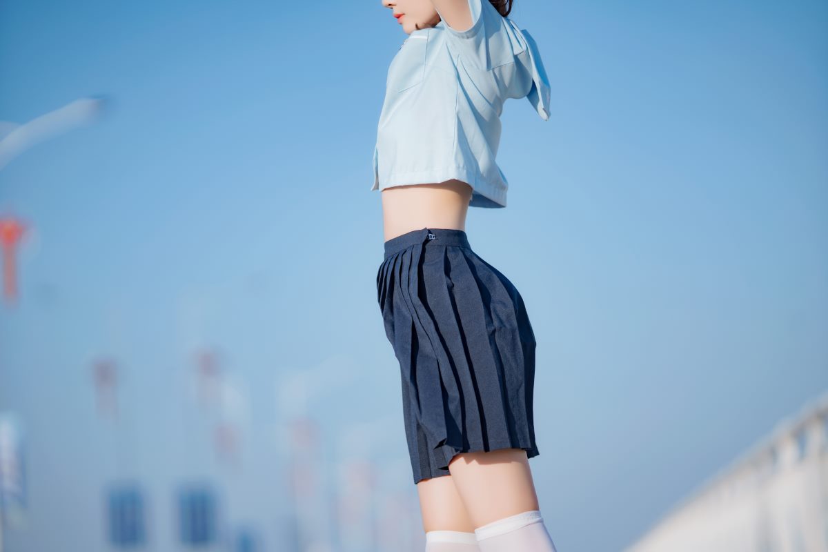 Coser@ Sakura Momo Qiu Vol.117 蔚蓝 Coser@ Sakura Momo Qiu Vol.117 蔚蓝