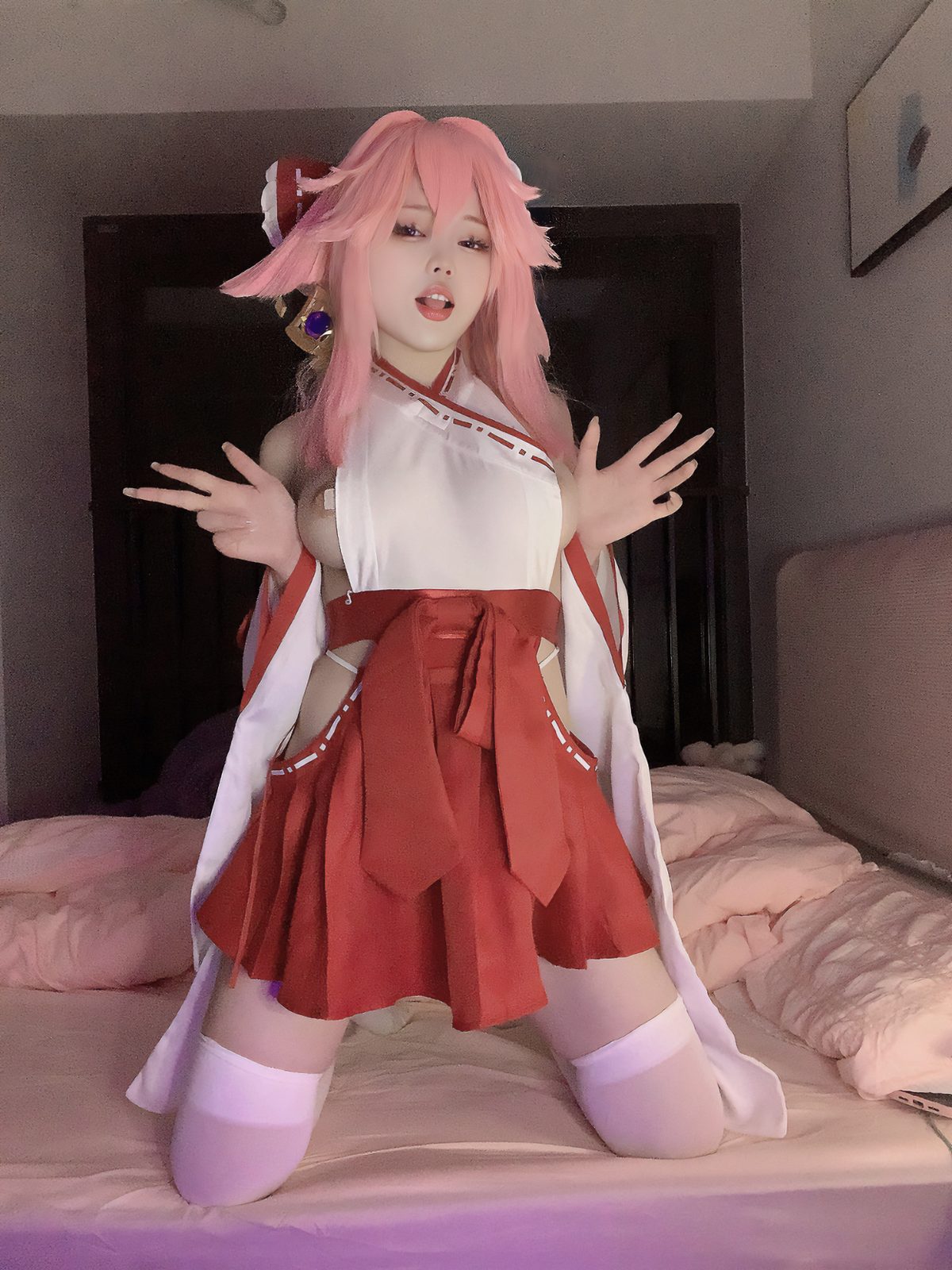 Coser@小瑶幺幺 - 八重巫女 630 Coser@小瑶幺幺 - 八重巫女 630