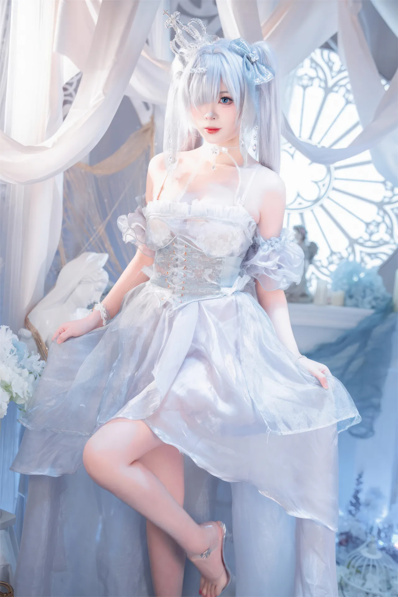 Senior Xuan Xiao (Hex Tech Cake) - Cinderella Crystal Princess (NIKKE) Senior Xuan Xiao (Hex Tech Cake) - Cinderella Crystal Princess (NIKKE)