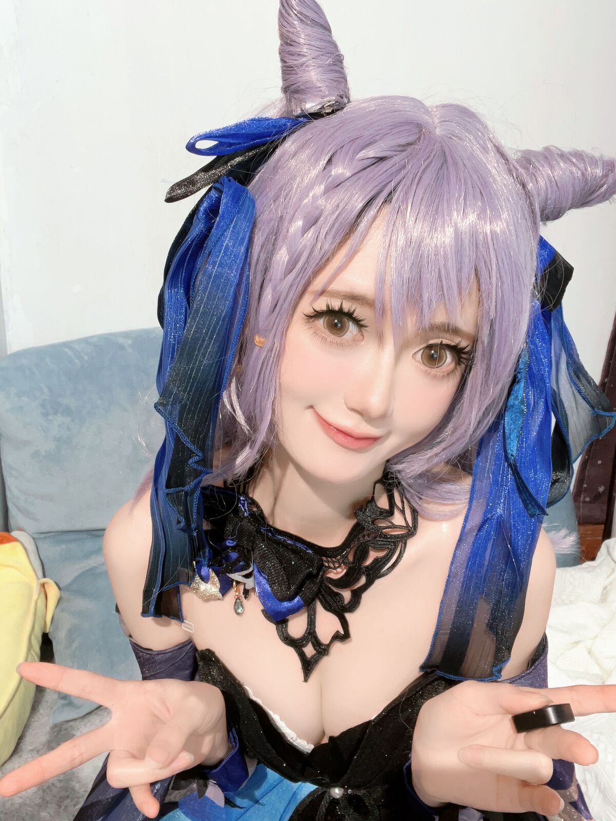 Coser@趴趴捣蛋陌 - 刻晴 832 Coser@趴趴捣蛋陌 - 刻晴 832