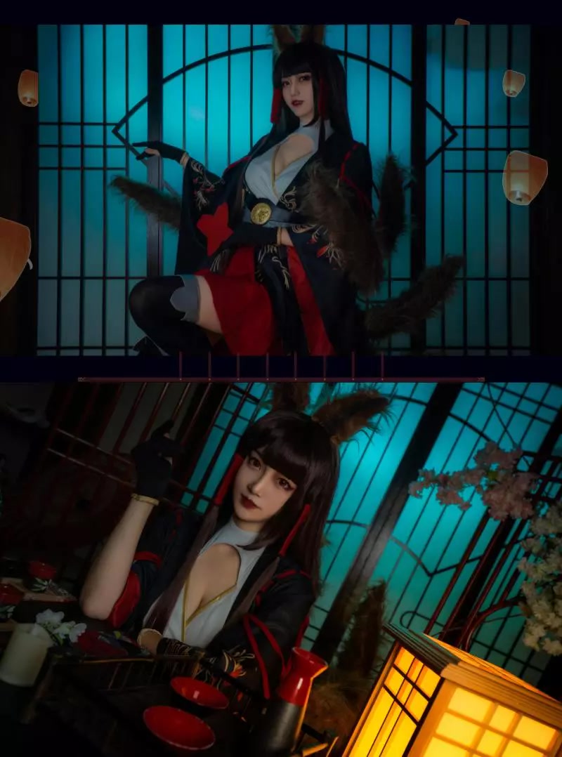 Heki Ai Kosen Akagi Kaga cosplay (9P) Heki Ai Kosen Akagi Kaga cosplay (9P)