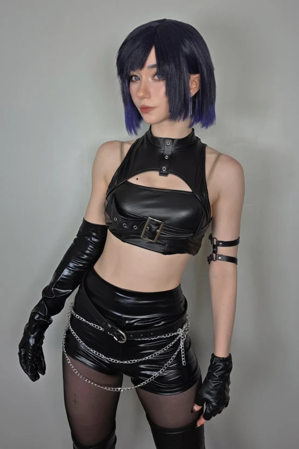 Celebi cosplay - Yelan 3 Celebi cosplay - Yelan