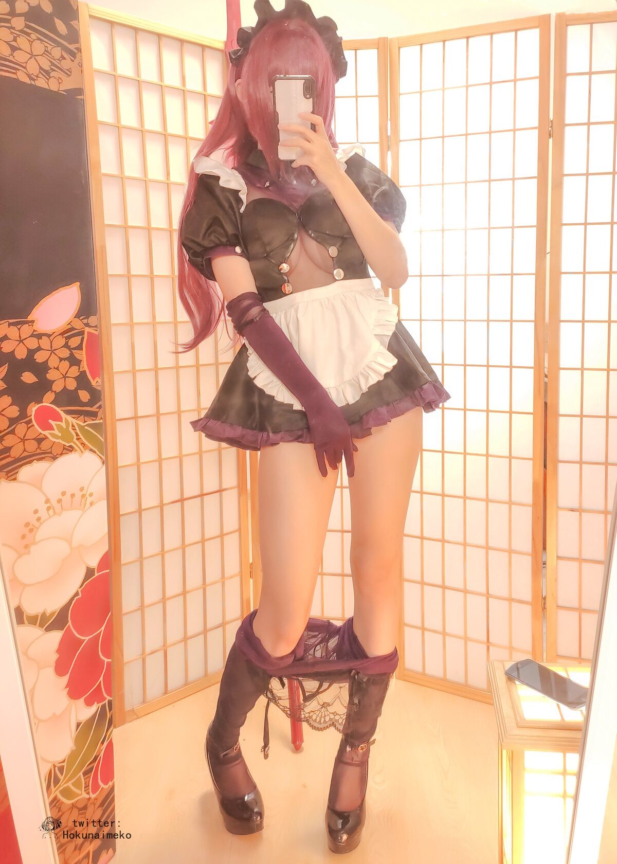 Coser@Hokunaimeko Meko Kitano - 斯卡哈 Part2 Coser@Hokunaimeko Meko Kitano - 斯卡哈 Part2