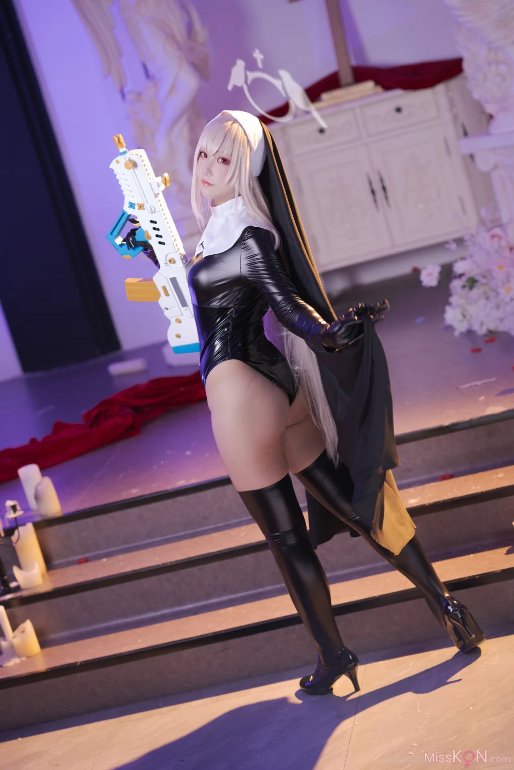 Coser@lunananya: Azur Archive Sakurako Utazumi (71 photos) Coser@lunananya: Azur Archive Sakurako Utazumi (71 photos)