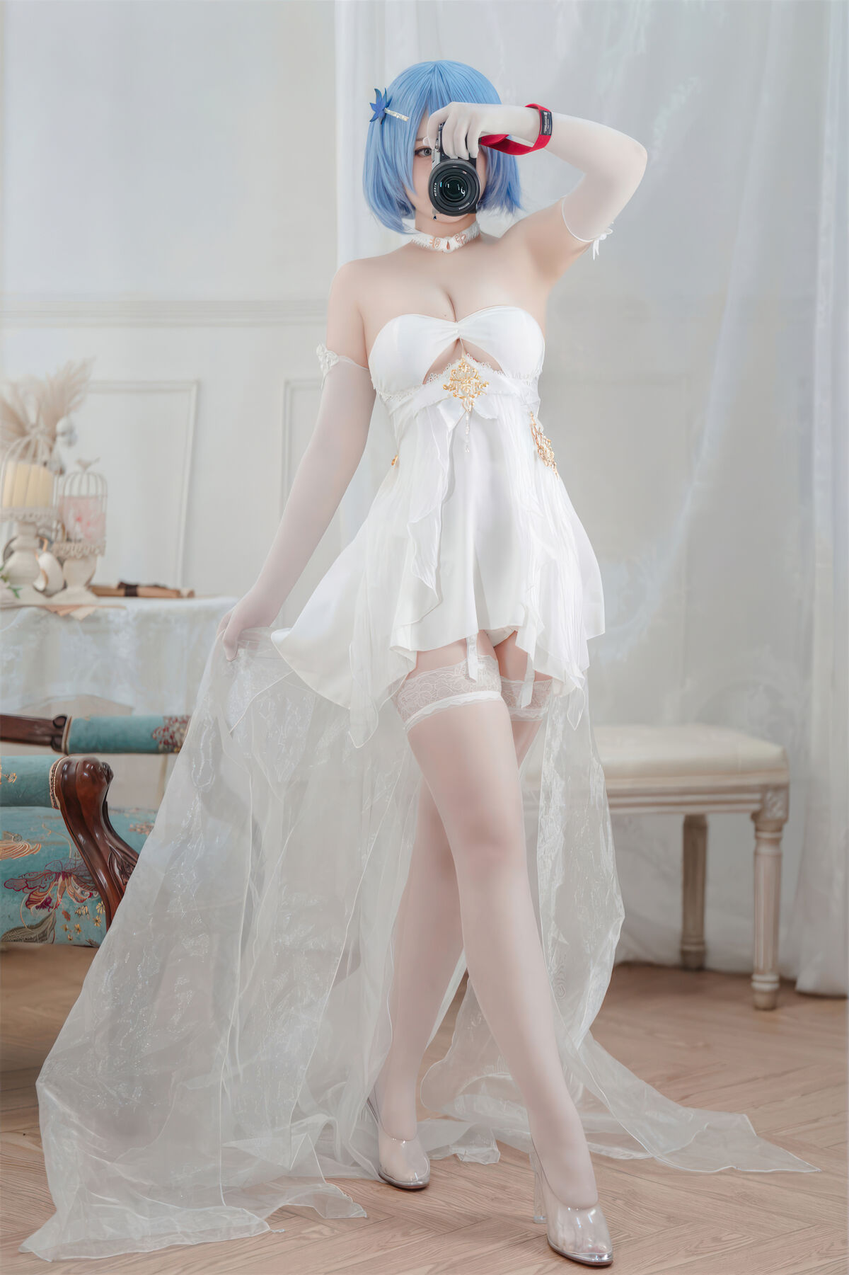 Coser@ Half and a Half - Azur Route Chabaev Melody of the White Cavalry Dress (64P - 2V) Coser@ Half and a Half - Azur Route Chabaev Melody of the White Cavalry Dress (64P - 2V)