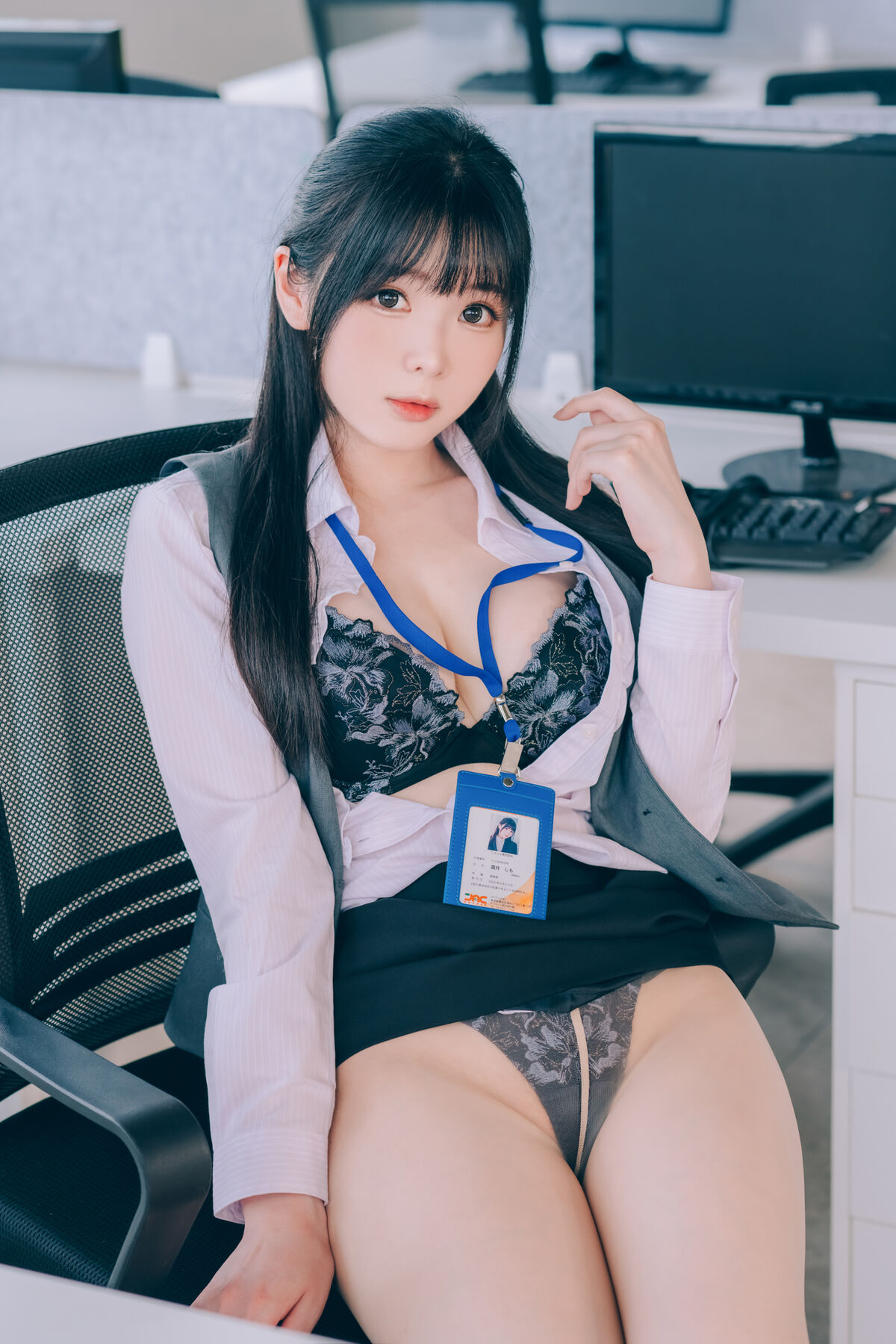Coser@霜月shimo - 霜月的秘密辦公室 Shimo Secret Office Part02 (63P) Coser@霜月shimo - 霜月的秘密辦公室 Shimo Secret Office Part02 (63P)