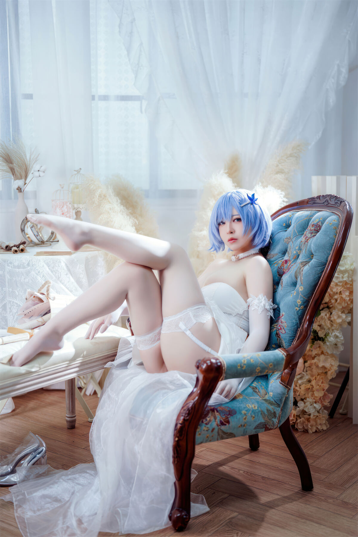 Coser@ Half and a Half - Azur Route Chabaev Melody of the White Cavalry Dress (64P - 2V) Coser@ Half and a Half - Azur Route Chabaev Melody of the White Cavalry Dress (64P - 2V)