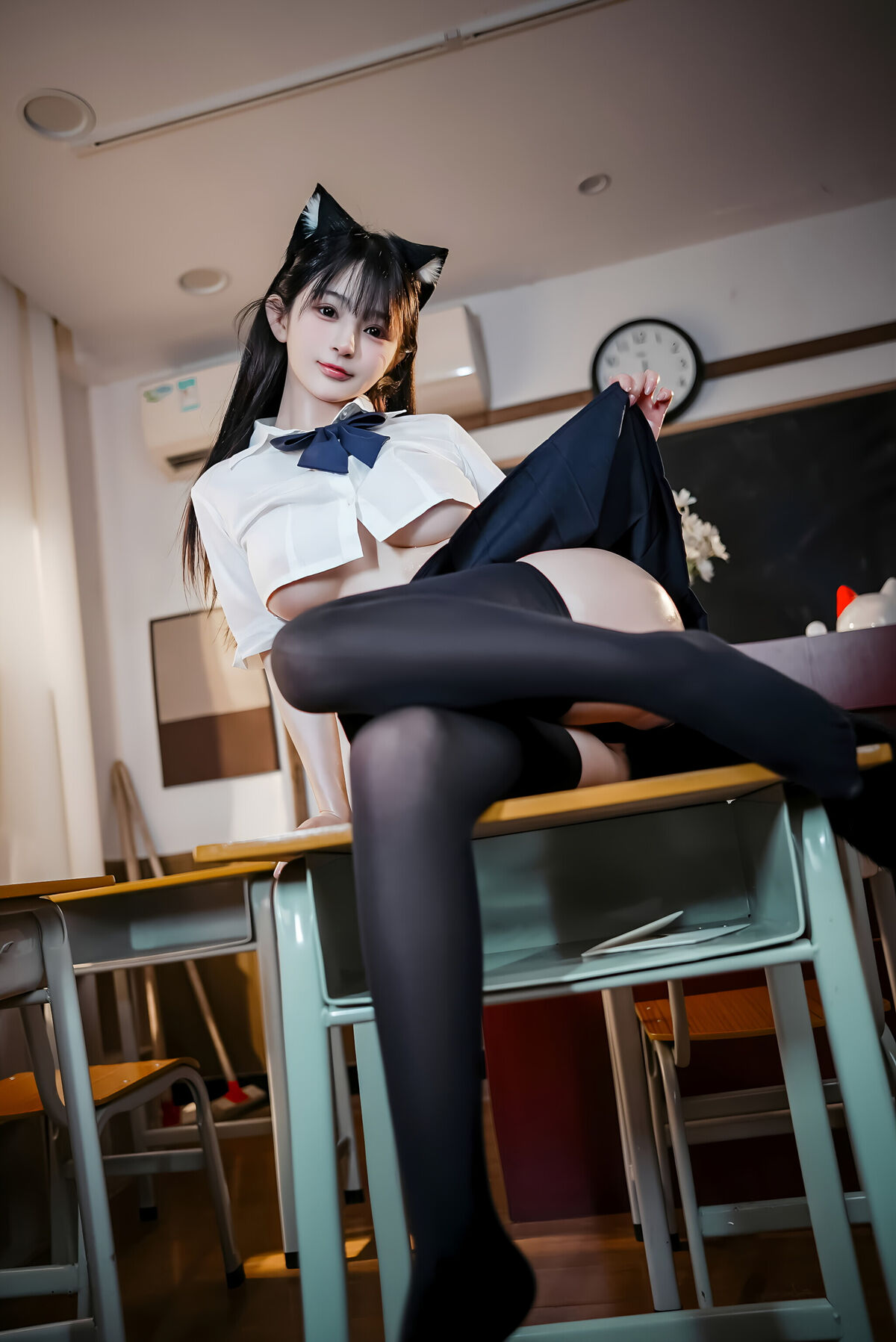 Coser@桜井宁宁 - Jk猫耳 Part01 (50P - 1V) Coser@桜井宁宁 - Jk猫耳 Part01 (50P - 1V)