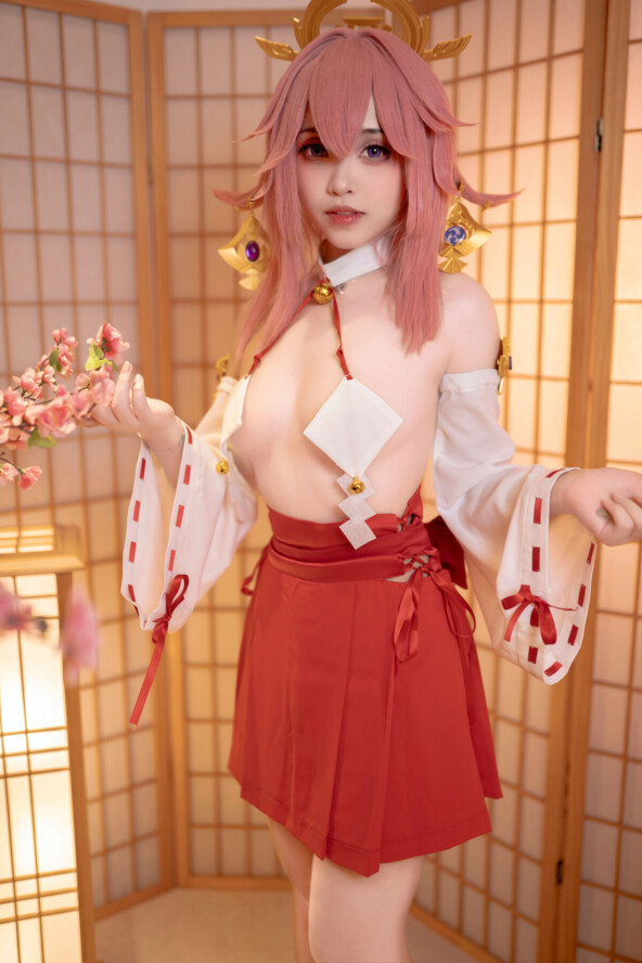 Coser@Bangni Bonney - Miko Yae Part02 (50P) 9 Coser@Bangni Bonney - Miko Yae Part02 (50P)
