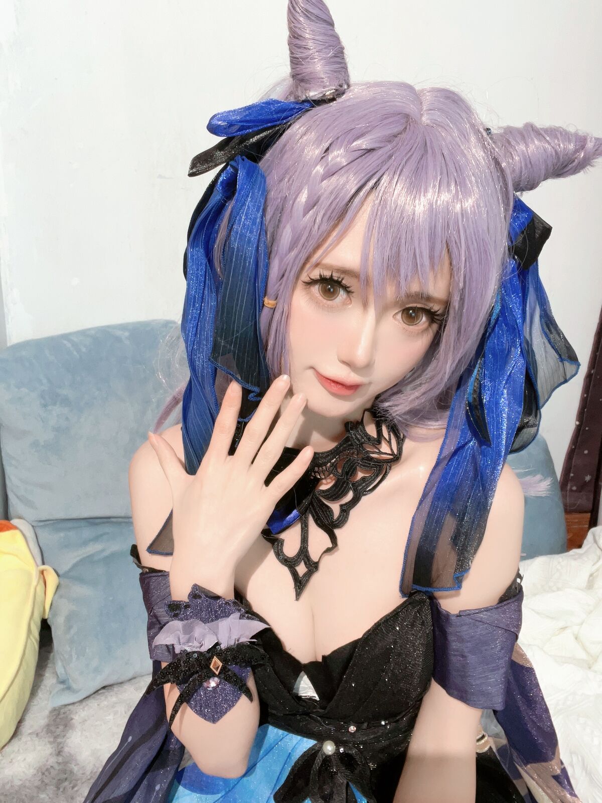 Coser@趴趴捣蛋陌 - 刻晴 832 Coser@趴趴捣蛋陌 - 刻晴 832