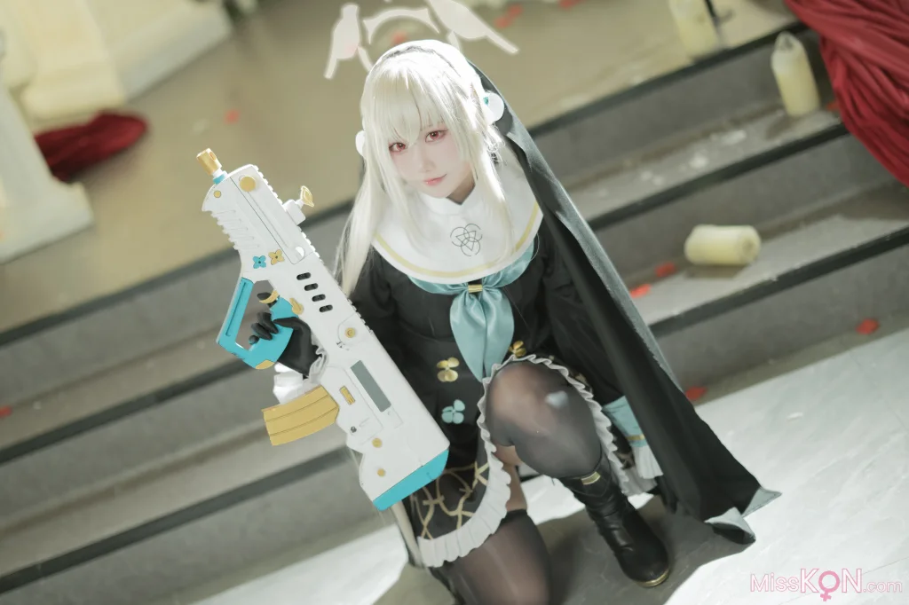 Coser@lunananya: Azur Archive Sakurako Utazumi (71 photos) Coser@lunananya: Azur Archive Sakurako Utazumi (71 photos)