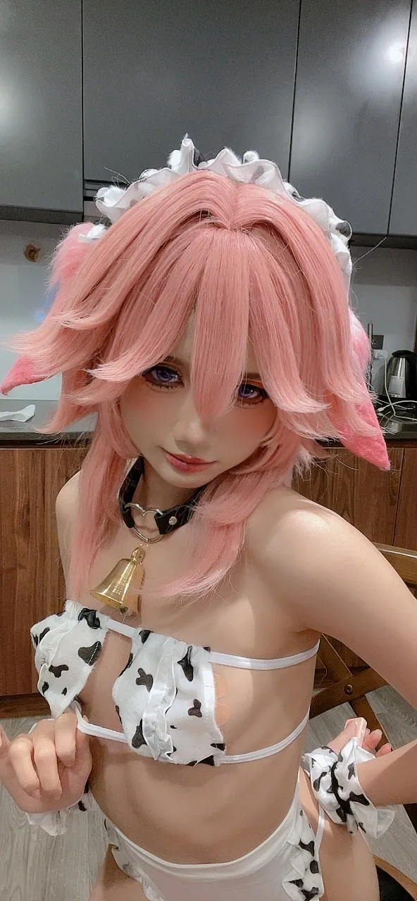 PoppaChan - Yae Miko Cow PoppaChan - Yae Miko Cow