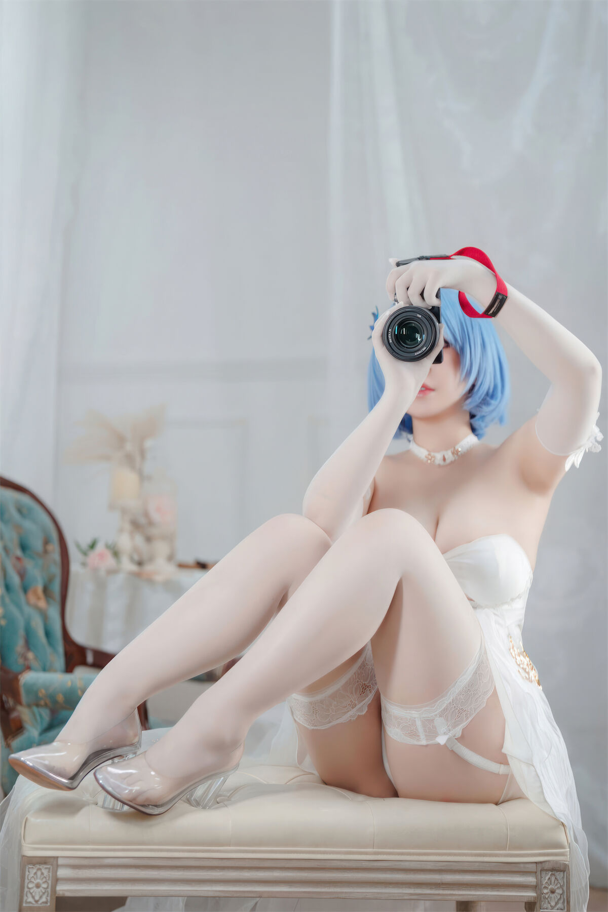 Coser@ Half and a Half - Azur Route Chabaev Melody of the White Cavalry Dress (64P - 2V) Coser@ Half and a Half - Azur Route Chabaev Melody of the White Cavalry Dress (64P - 2V)