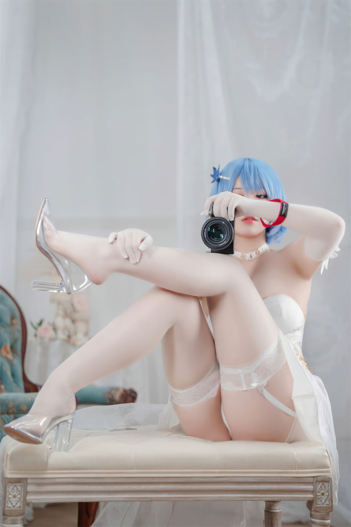 Coser@ Half and a Half - Azur Route Chabaev Melody of the White Cavalry Dress (64P - 2V) Coser@ Half and a Half - Azur Route Chabaev Melody of the White Cavalry Dress (64P - 2V)