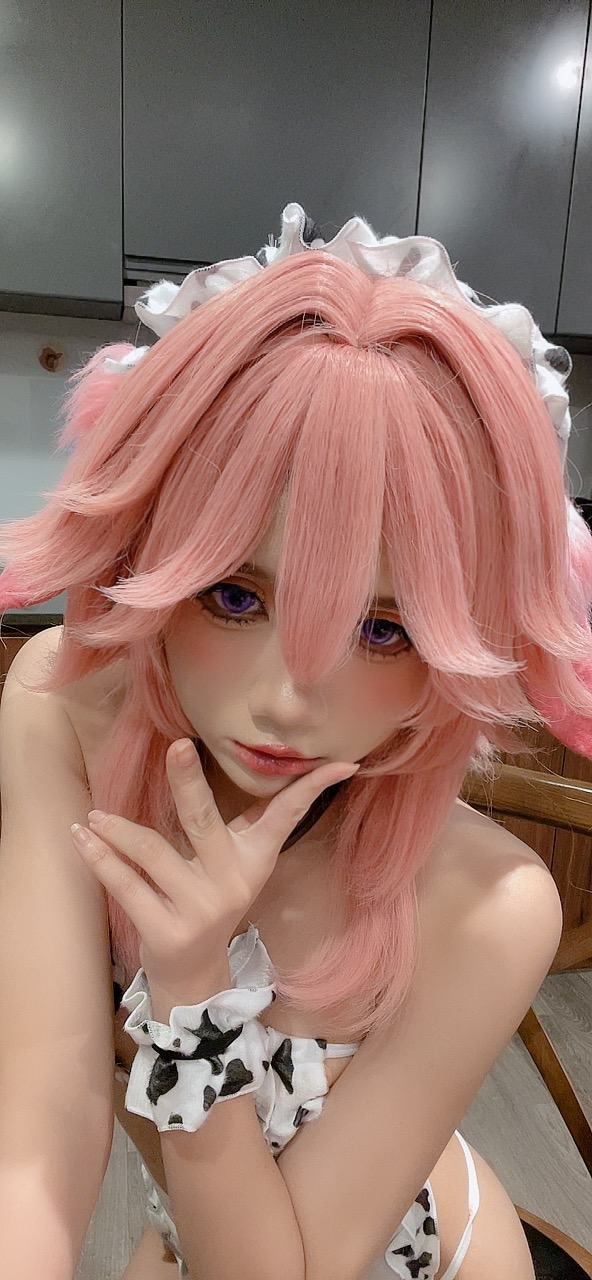 PoppaChan - Yae Miko Cow PoppaChan - Yae Miko Cow