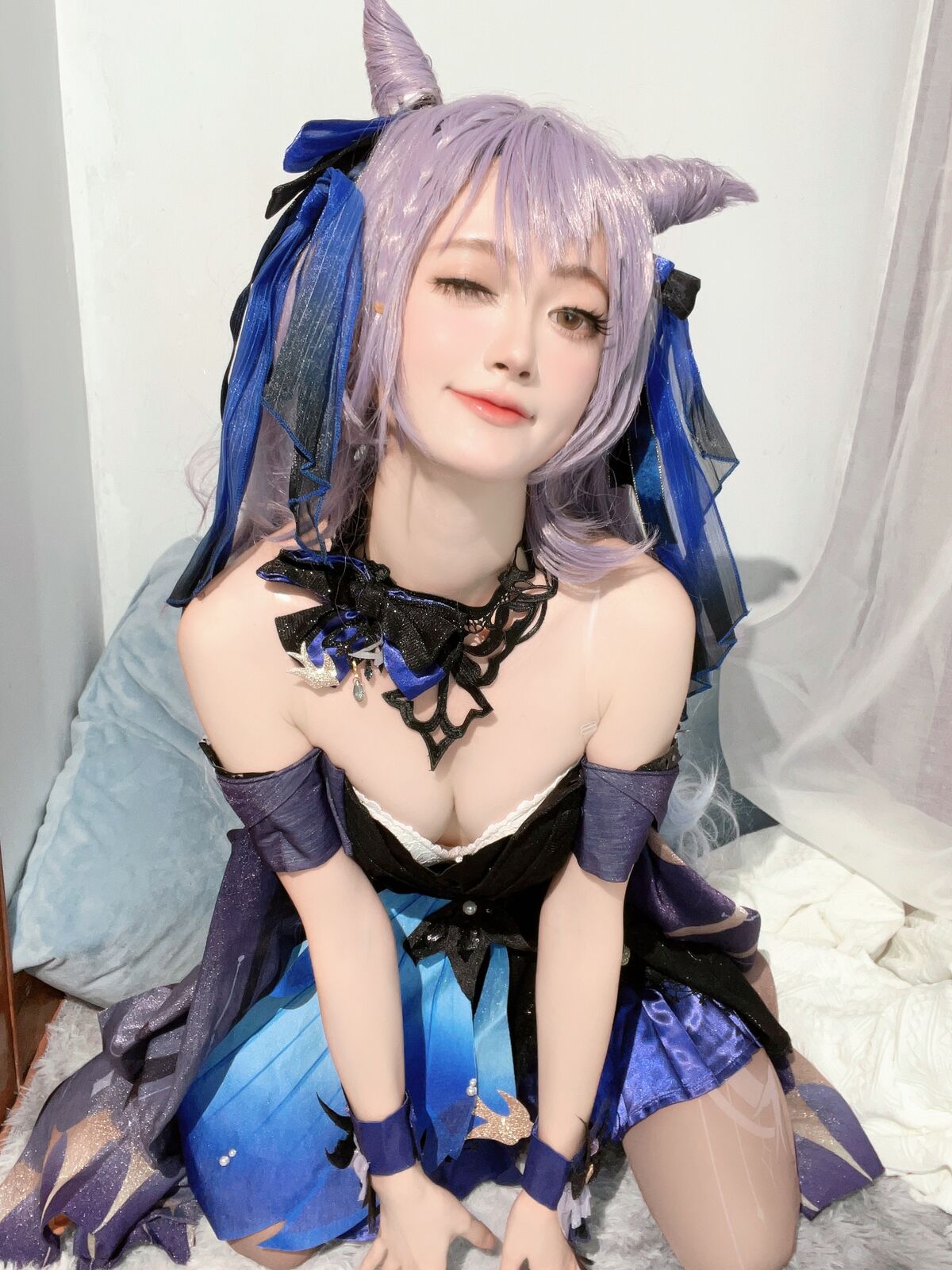 Coser@趴趴捣蛋陌 - 刻晴 832 Coser@趴趴捣蛋陌 - 刻晴 832