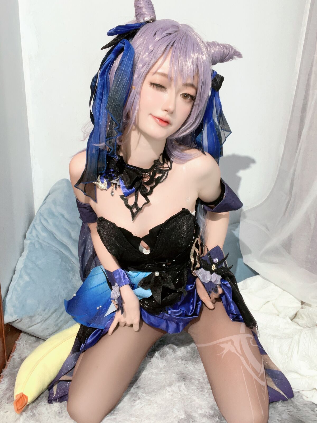 Coser@趴趴捣蛋陌 - 刻晴 832 Coser@趴趴捣蛋陌 - 刻晴 832