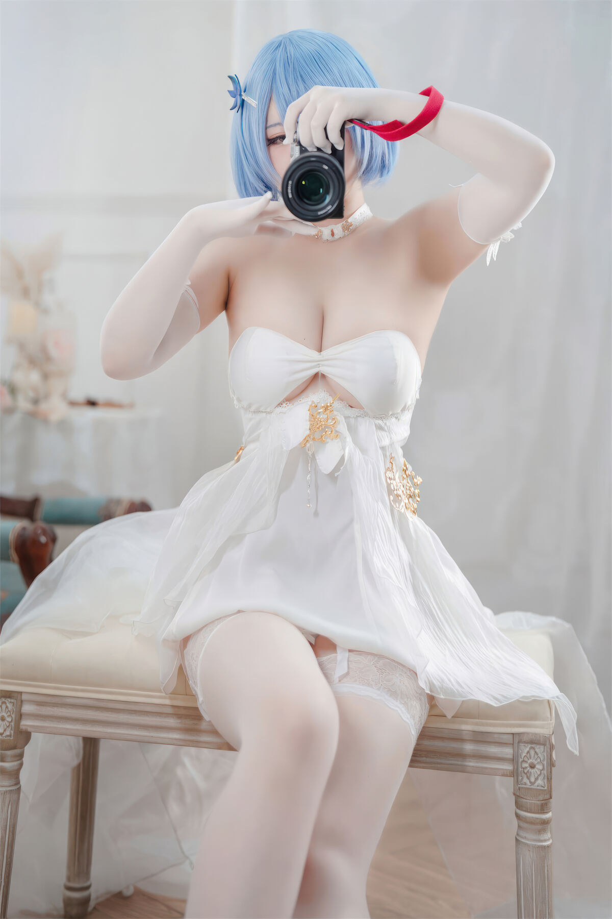 Coser@ Half and a Half - Azur Route Chabaev Melody of the White Cavalry Dress (64P - 2V) Coser@ Half and a Half - Azur Route Chabaev Melody of the White Cavalry Dress (64P - 2V)