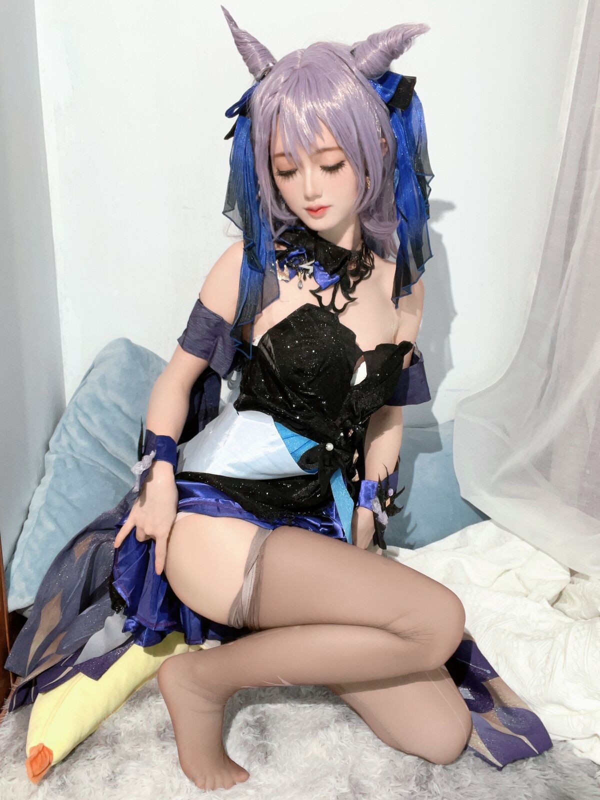 Coser@趴趴捣蛋陌 - 刻晴 832 Coser@趴趴捣蛋陌 - 刻晴 832