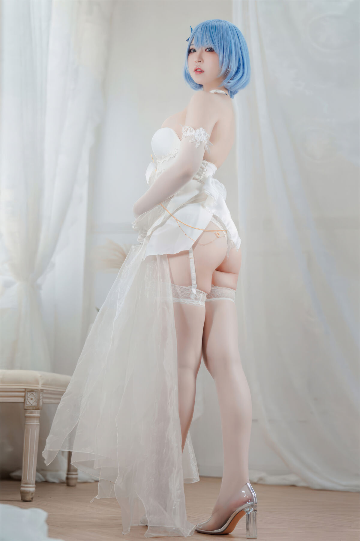 Coser@ Half and a Half - Azur Route Chabaev Melody of the White Cavalry Dress (64P - 2V) Coser@ Half and a Half - Azur Route Chabaev Melody of the White Cavalry Dress (64P - 2V)