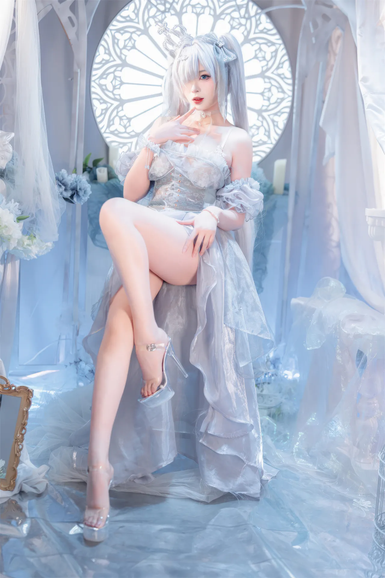 Senior Xuan Xiao (Hex Tech Cake) - Cinderella Crystal Princess (NIKKE) Senior Xuan Xiao (Hex Tech Cake) - Cinderella Crystal Princess (NIKKE)