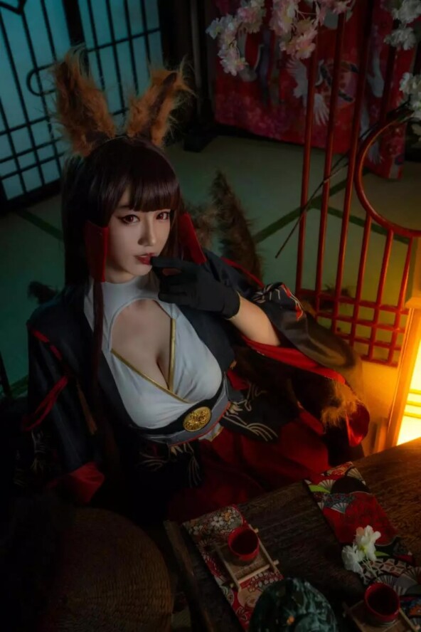 Heki Ai Kosen Akagi Kaga cosplay (9P) 8 Heki Ai Kosen Akagi Kaga cosplay (9P)