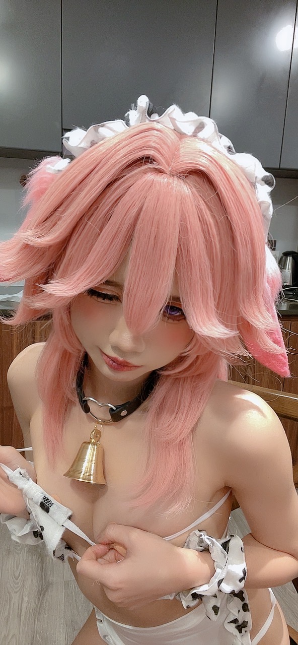 PoppaChan - Yae Miko Cow PoppaChan - Yae Miko Cow